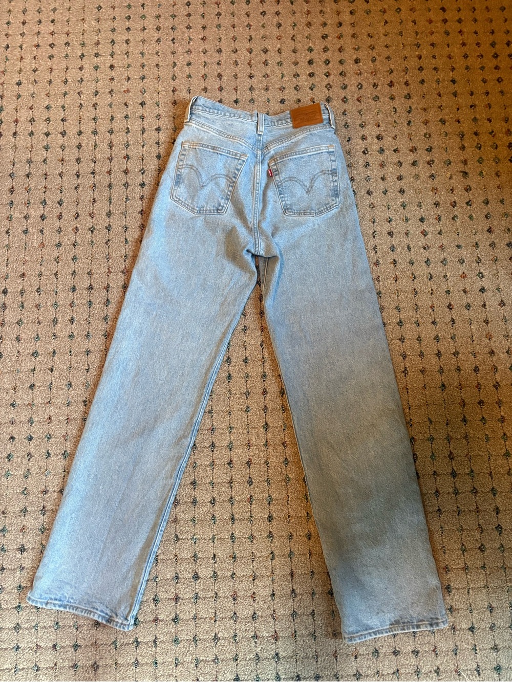 Levi’s Women’s Ribcage Straight Full Length Jeans Size 27 - Picture 7 of 8